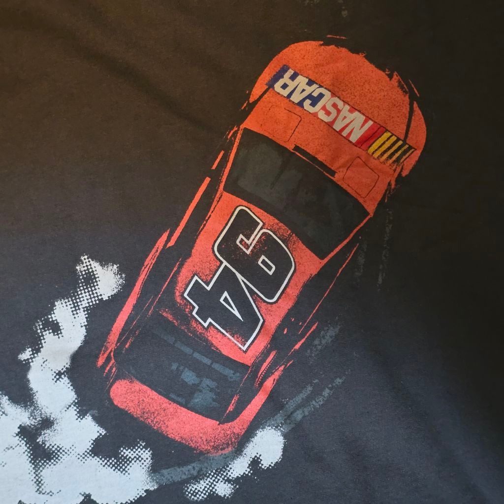 NASCAR Men's NASCAR Gray Red Graphic Sweatshirt XL Size US XL / EU 56 / 4 - 4 Thumbnail
