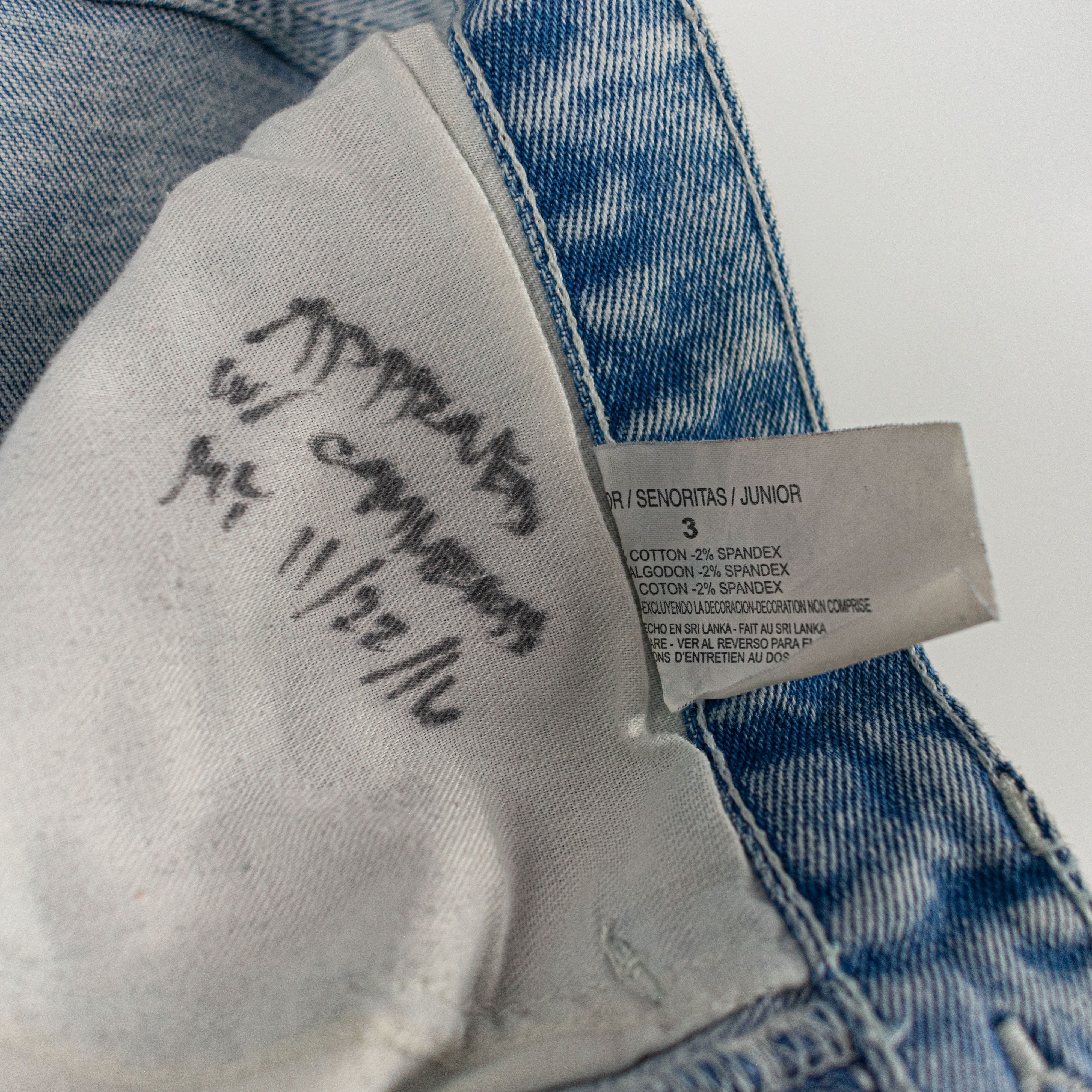 Levi's Levi's Line 8 Distressed Jeans Raw Hem Juniors Size 3 Size 32" / US 10 / IT 46 - 6 Thumbnail