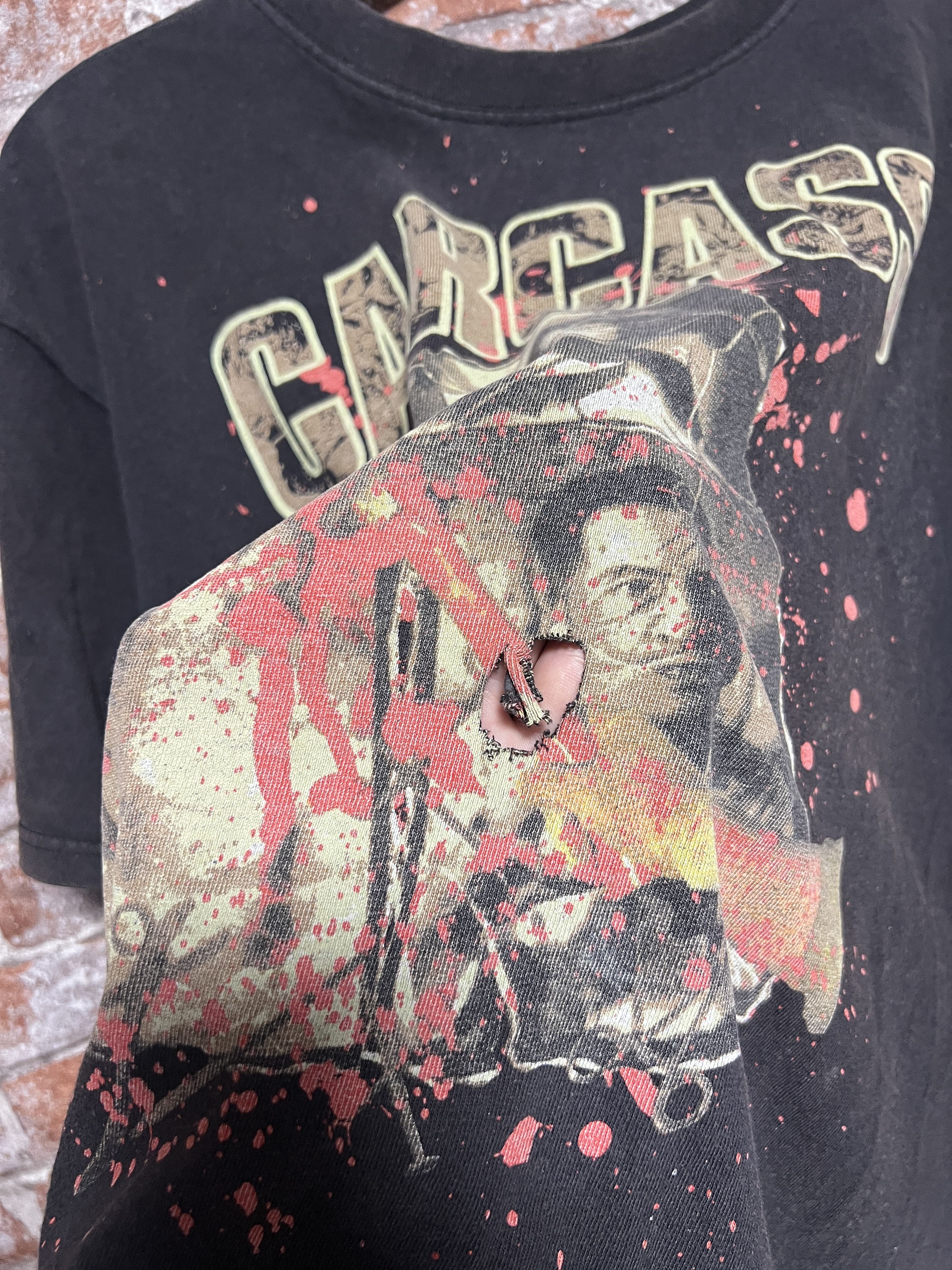 Band Tees × Vintage Vintage 2000s Carcass Rock Band T-shirt Size US L / EU 52-54 / 3 - 9 Thumbnail
