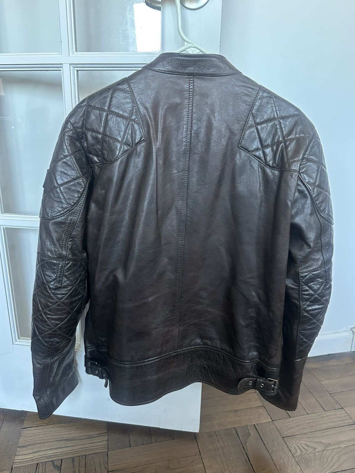 Belstaff Belstaff Outlaw Leather Jacket Size US L / EU 52-54 / 3 - 4 Thumbnail