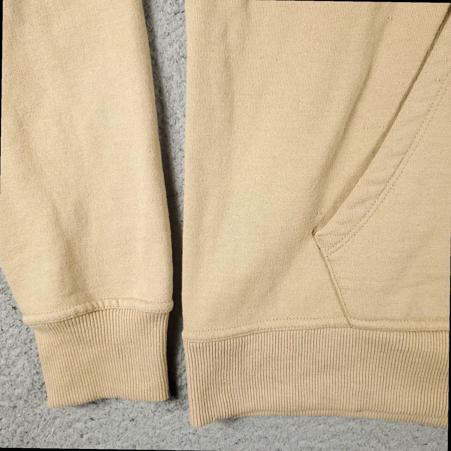 Champion Champion Beige Pullover Hoodie Sweatshirt Womens Medium Cotton Blend Size M / US 6-8 / IT 42-44 - 4 Thumbnail