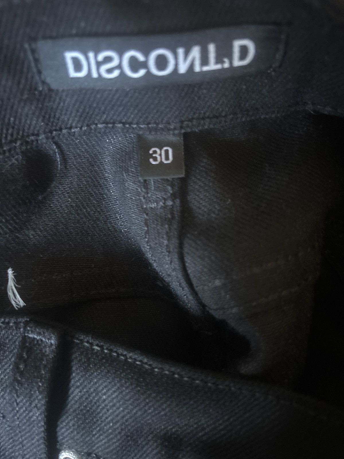 Other Discont’d Jet Black Baggy Denim Size US 30 / EU 46 - 4 Thumbnail