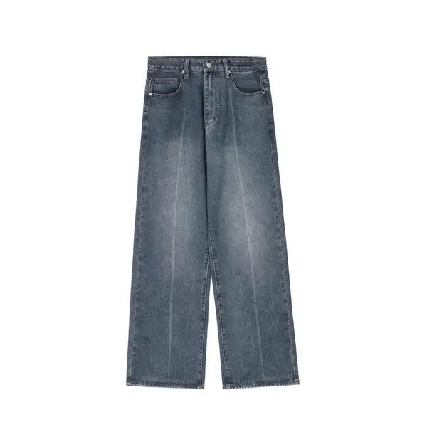 Japanese Brand Aoyama x Arai Men's washed distressed casual straight jeans Size US 32 / EU 48 - 1 Thumbnail