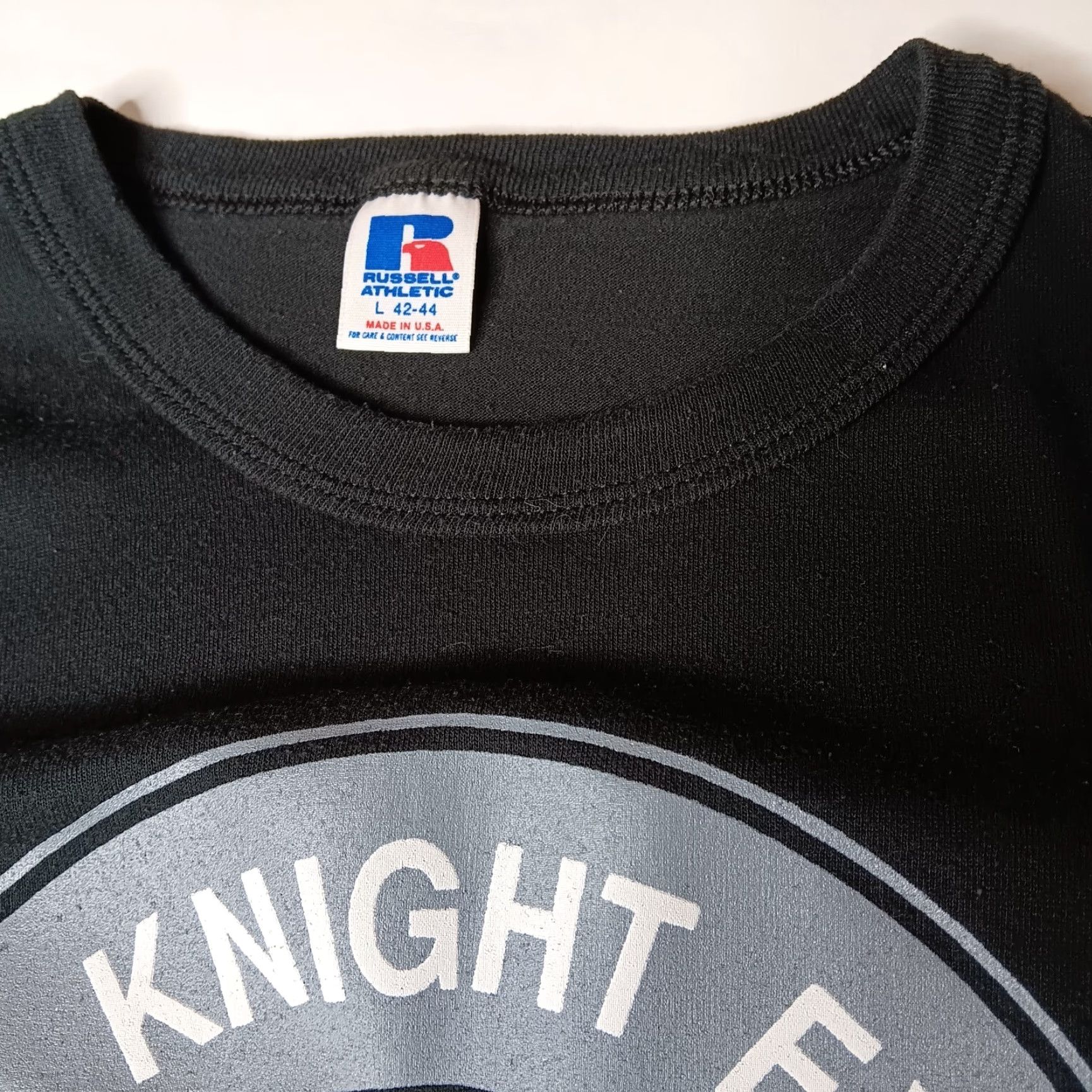 Russell Athletic VINTAGE Russell Athletic The Knight Express Basketball Big Ten Champs Shirt L Black Men’s Shirt L Russell Athletic Mens Vintage Basketball Theme 90s Size US L / EU 52-54 / 3 - 6 Thumbnail