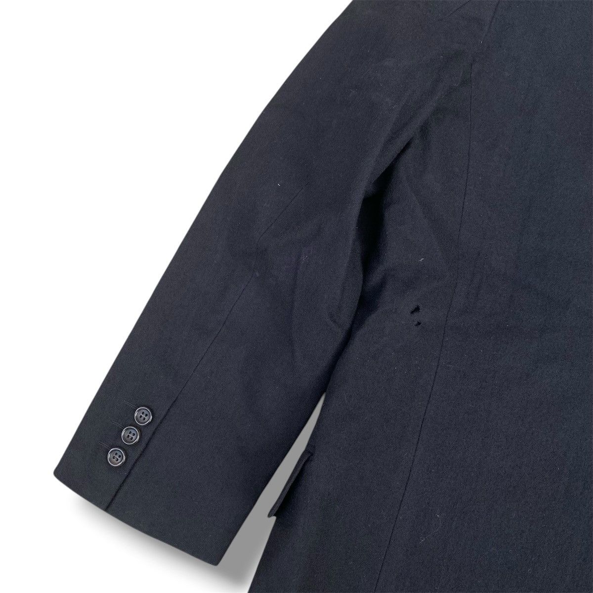 Comme des Garcons Vintage Comme Des Garcons Homme H-J05046MS Wool Jacket. #E3 Size US S / EU 44-46 / 1 - 12 Thumbnail