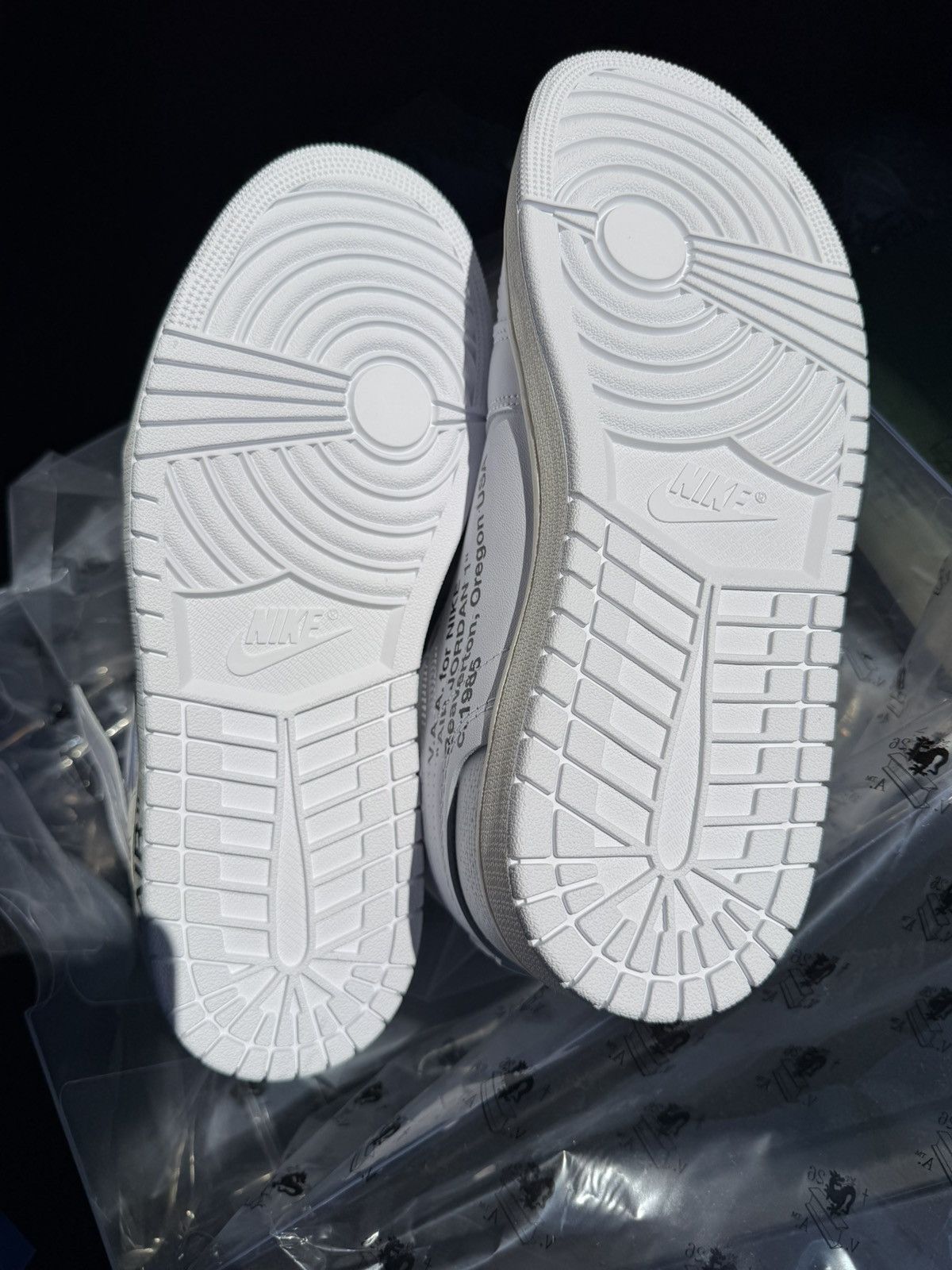 Nike × Off-White Air Jordan 1 High Virgil Abloh Archive “Alaska” Sz 10 DS Size US 10 / EU 43 - 5 Thumbnail