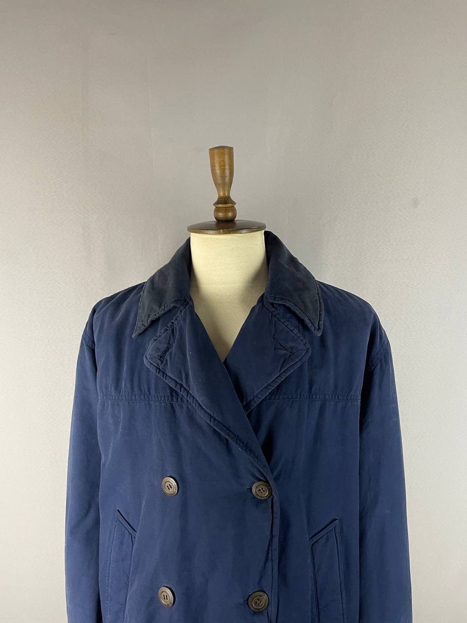 C.P. Company C.P. Company ARCHIVE Coat Trench Jacket Navy 1988 Vintage Size US M / EU 48-50 / 2 - 2 Thumbnail