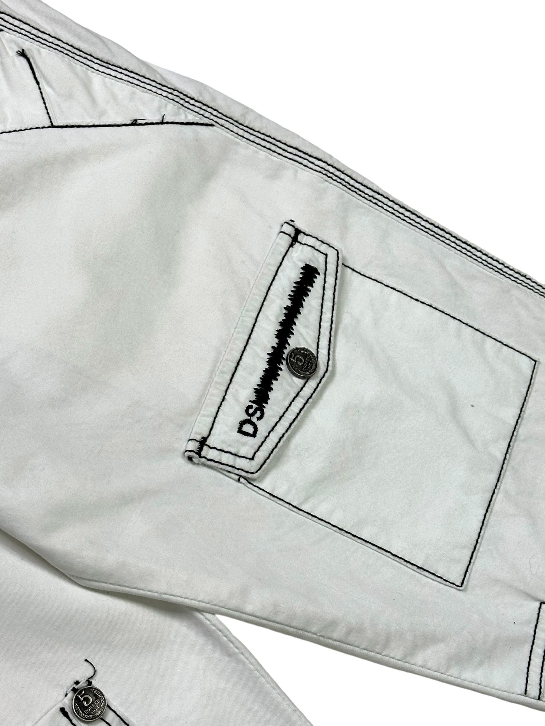 Denis Simachev cargo distressed pants Size US 30 / EU 46 - 6 Thumbnail