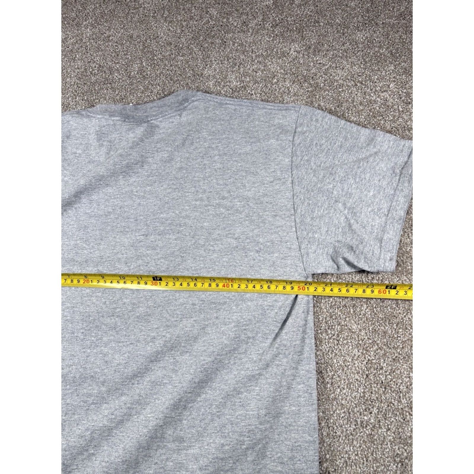 Delta VINTAGE A Christmas Story Shirt Unisex Adults L Gray Crew Neck Short Sleeve Cotton I Cant Put My Arms Down Holiday Funny Mens Womens Girls Boys Size US L / EU 52-54 / 3 - 7 Thumbnail