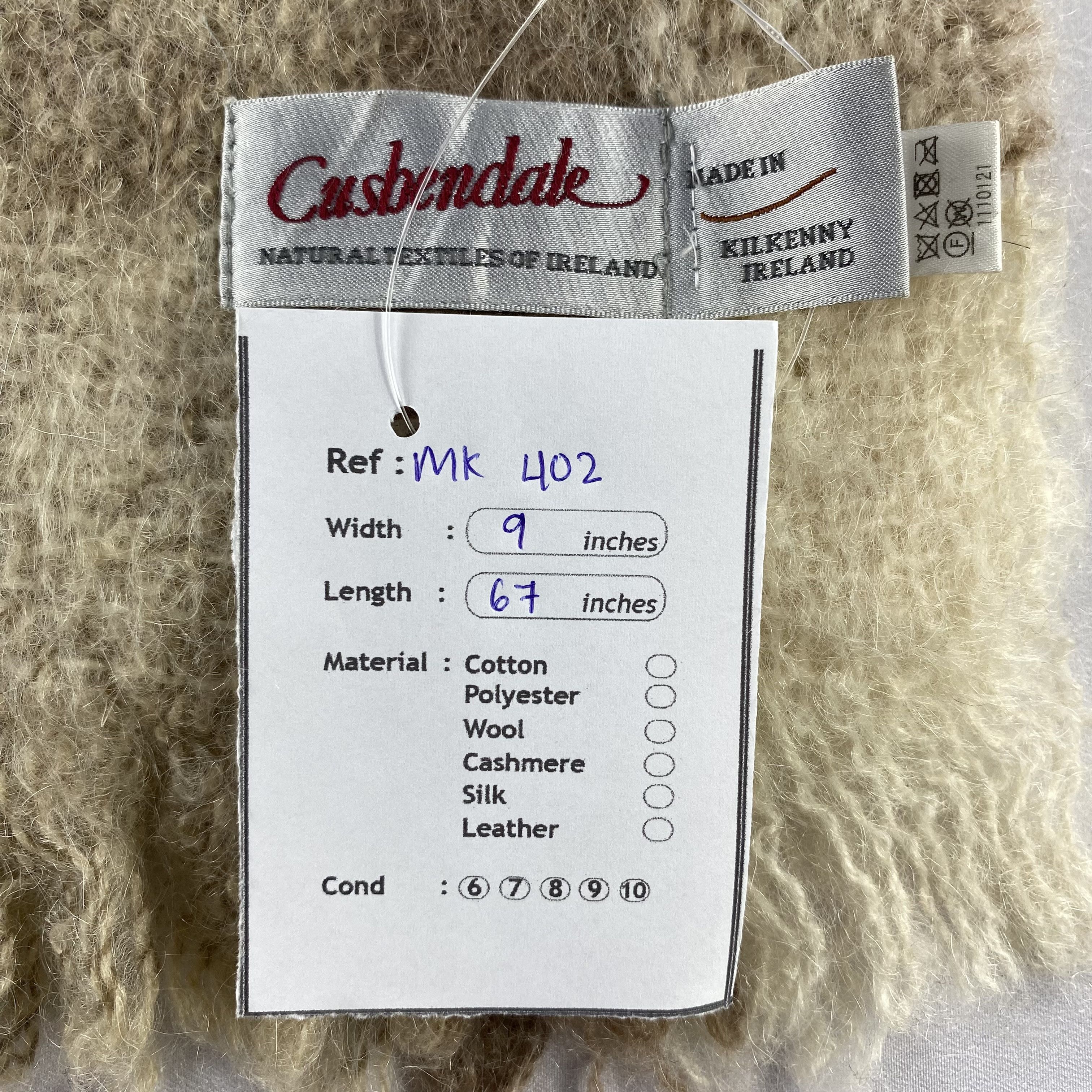 Other Vintage Japanese Brand Checked Scarf Neck Wrap Wool Muffler Size ONE SIZE - 5 Thumbnail