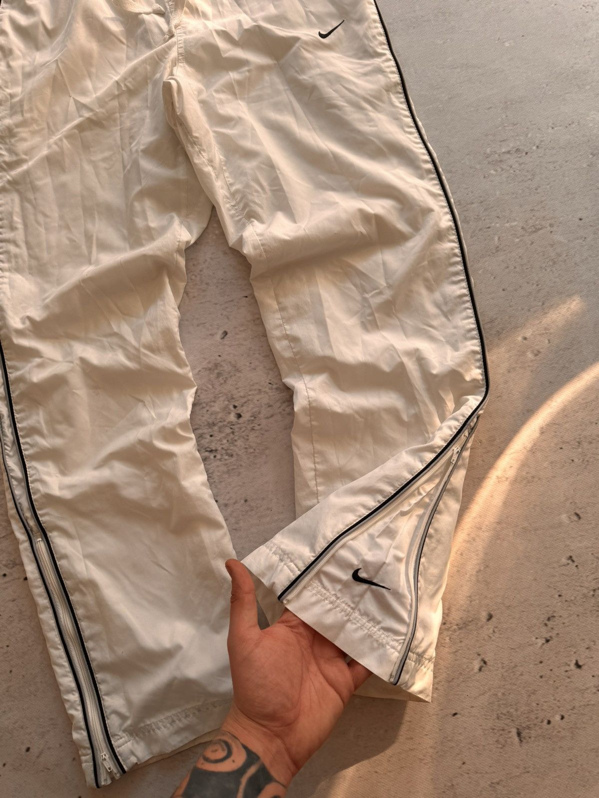 Nike × Vintage NIKE VINTAGE BASIC LOGO OVERSIZE BAGGY PANTS Size US 32 / EU 48 - 3 Thumbnail