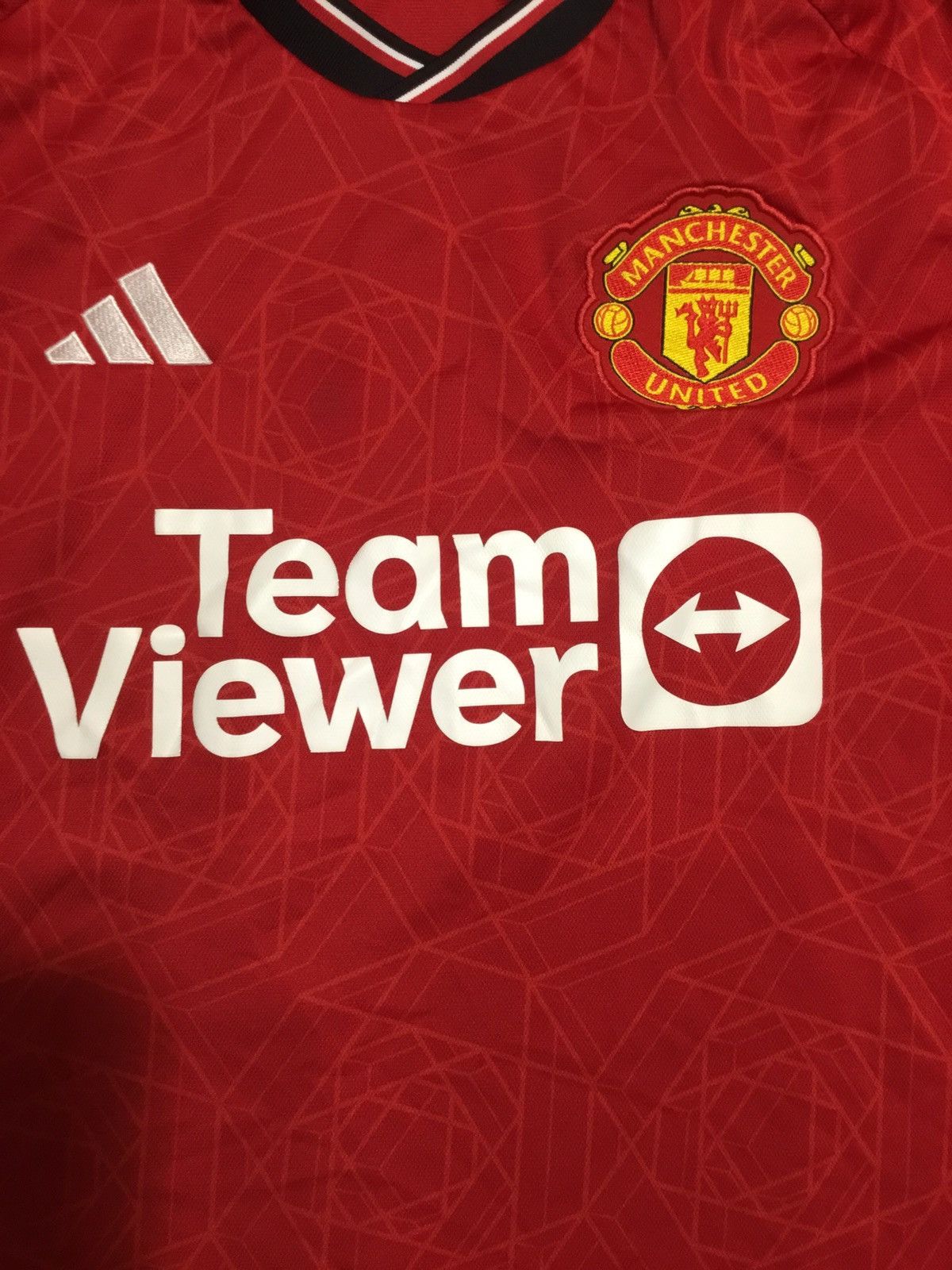 Adidas Manchester United Jersey Mens Medium Adidas Football Custom Size US M / EU 48-50 / 2 - 3 Thumbnail