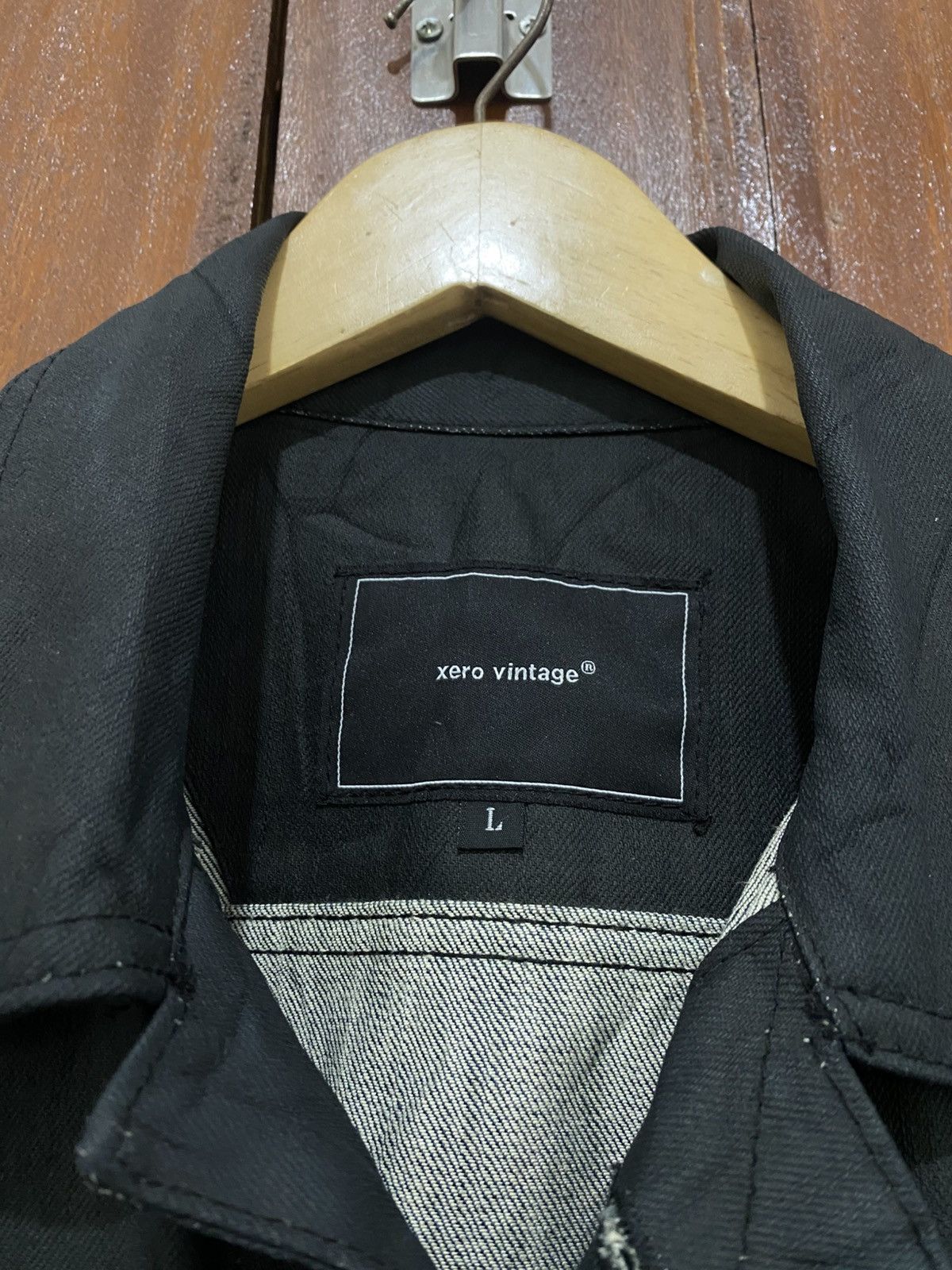Hedi Slimane Zero Vintage Trucker Waxed Denim Like Hedi Slimane Size US L / EU 52-54 / 3 - 5 Thumbnail