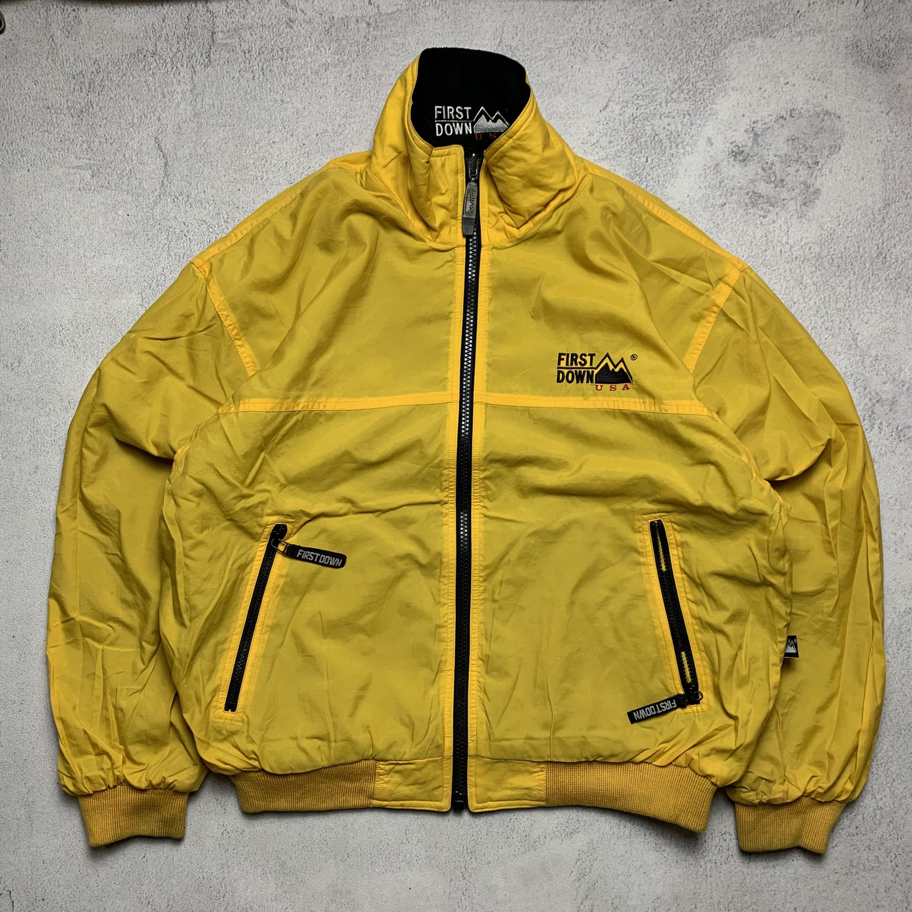 Vintage Vintage First Down USA Reversible Fleece Jacket Size US L / EU 52-54 / 3 - 4 Thumbnail