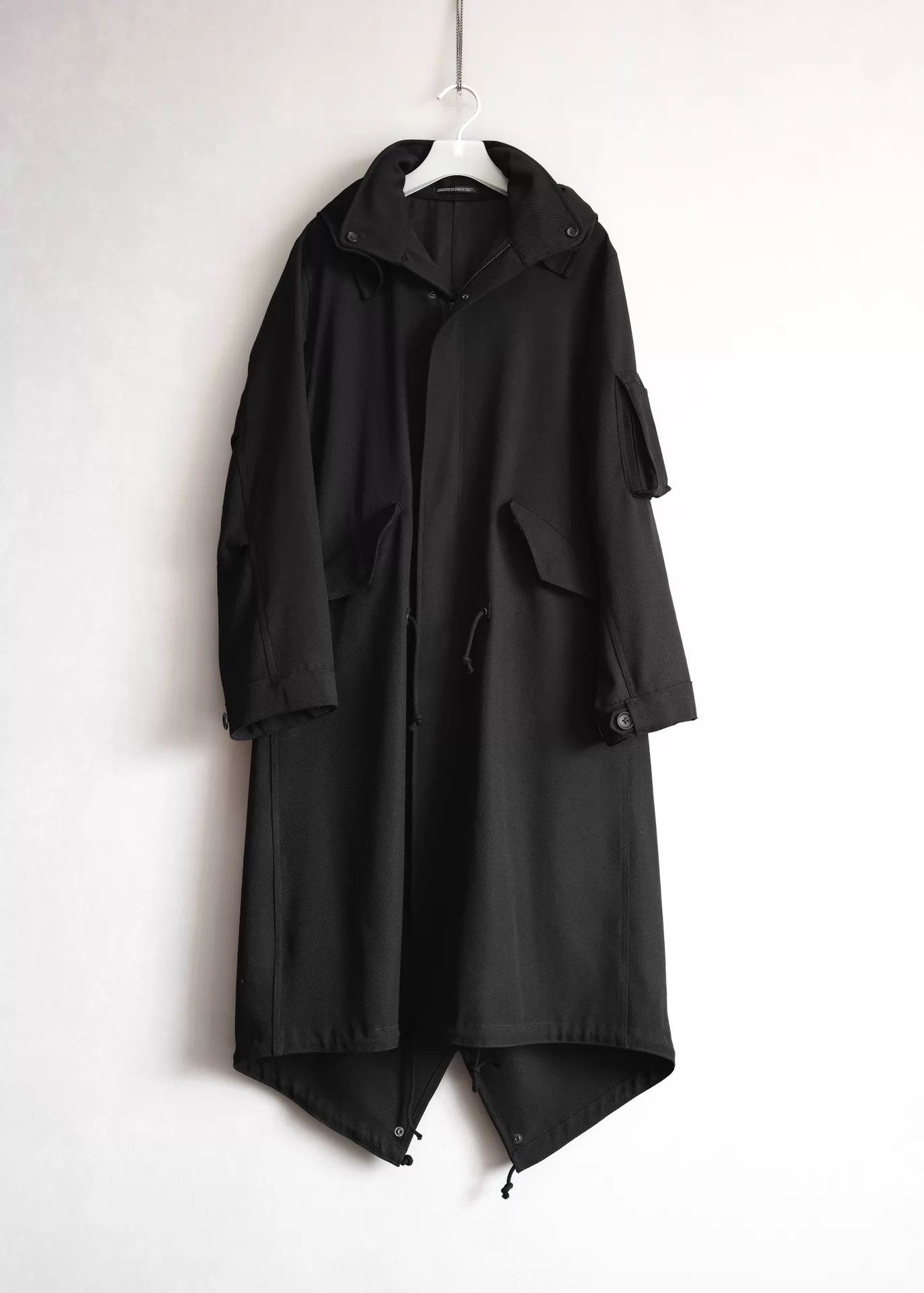 Yohji Yamamoto Yohji Yamamoto 24AW Fishtail M-65 Hybrid Hooded Coat Size US S / EU 44-46 / 1 - 1 Thumbnail