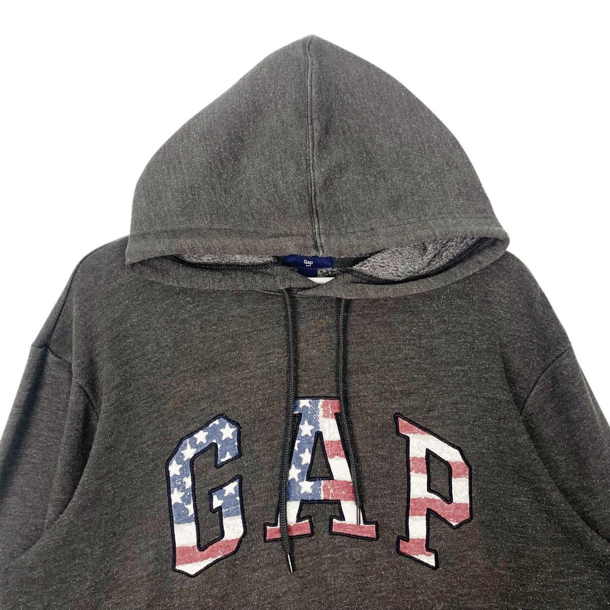 Vintage Vintage Gap Hoodie Big Logo Sweater Gray Pullover Jumper M Size US M / EU 48-50 / 2 - 4 Thumbnail