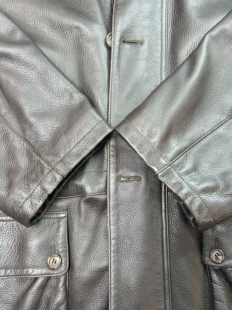 Loro Piana LORO PIANA Deer hide Icer Horsey cashmere coat and leather Size US XL / EU 56 / 4 - 5 Thumbnail