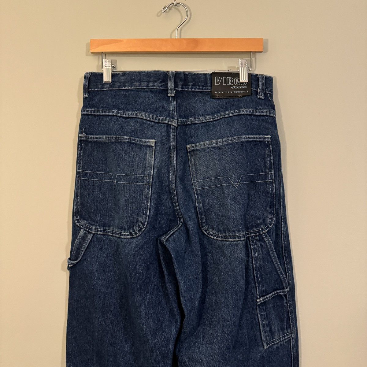 Vintage VINTAGE Y2K BAGGY DENIM BLUE VIBES SKATER JEANS JNCO STYLE Size US 32 / EU 48 - 4 Thumbnail