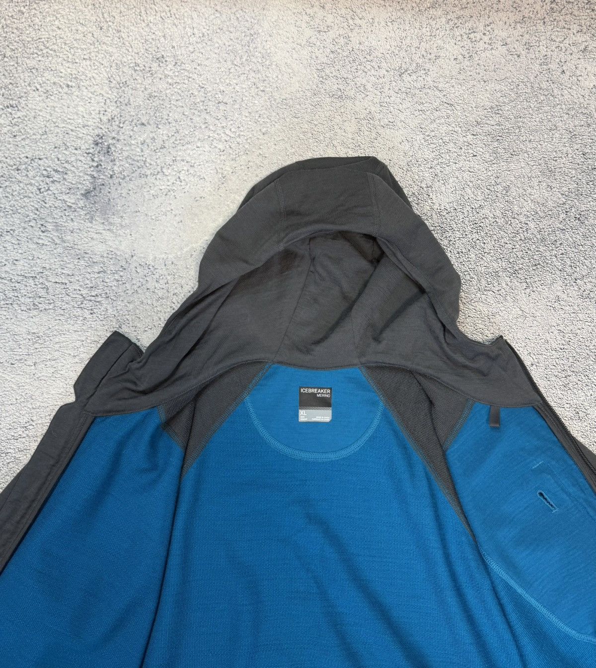 Icebreaker Icebreaker Quantum LS Merino Wool Zip Hoodie Jacket XL Size US XL / EU 56 / 4 - 8 Thumbnail