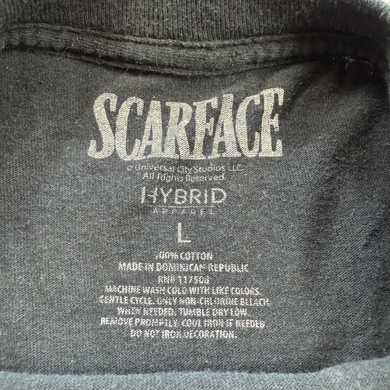 Surface To Air Scarface Tony Montana Graphic T Shirt Black Movie Mens L Size US L / EU 52-54 / 3 - 4 Thumbnail