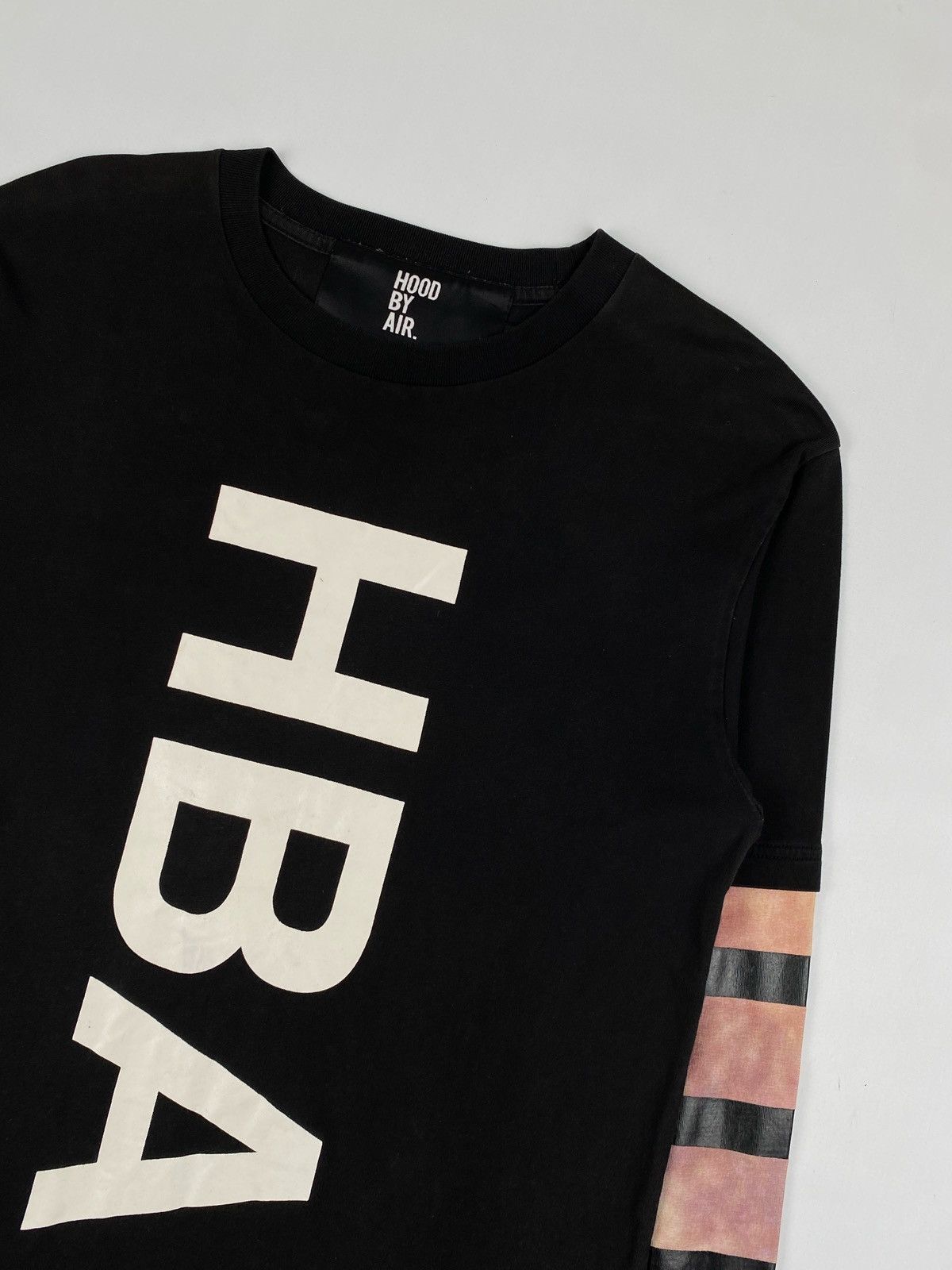 Hood By Air Long Black/Bruised Double Sleeve T-shirt Size US L / EU 52-54 / 3 - 4 Thumbnail