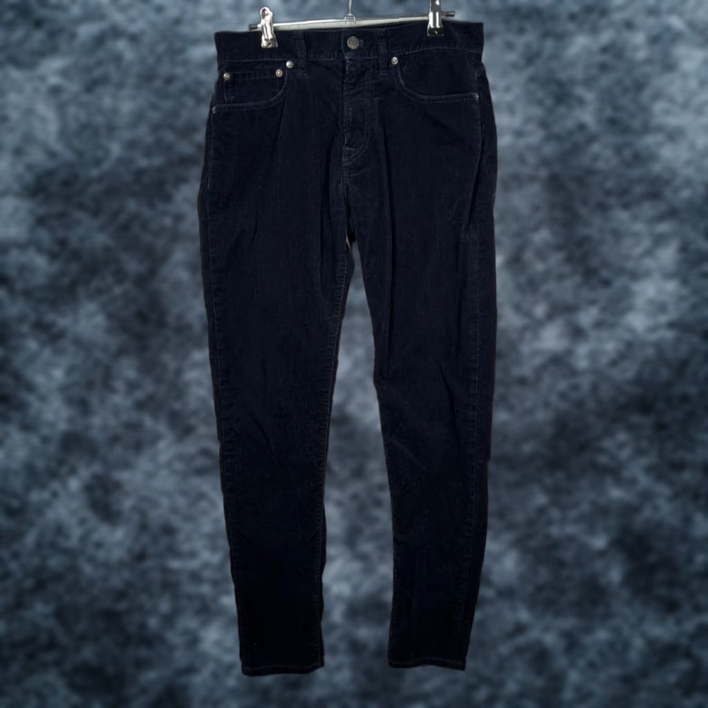 Club Monaco Club Monaco Mens Pants Slim Chino Black Corduroy Slim Fit 30 Tapered Leg Vintage No Size US 30 / EU 46 - 1 Thumbnail