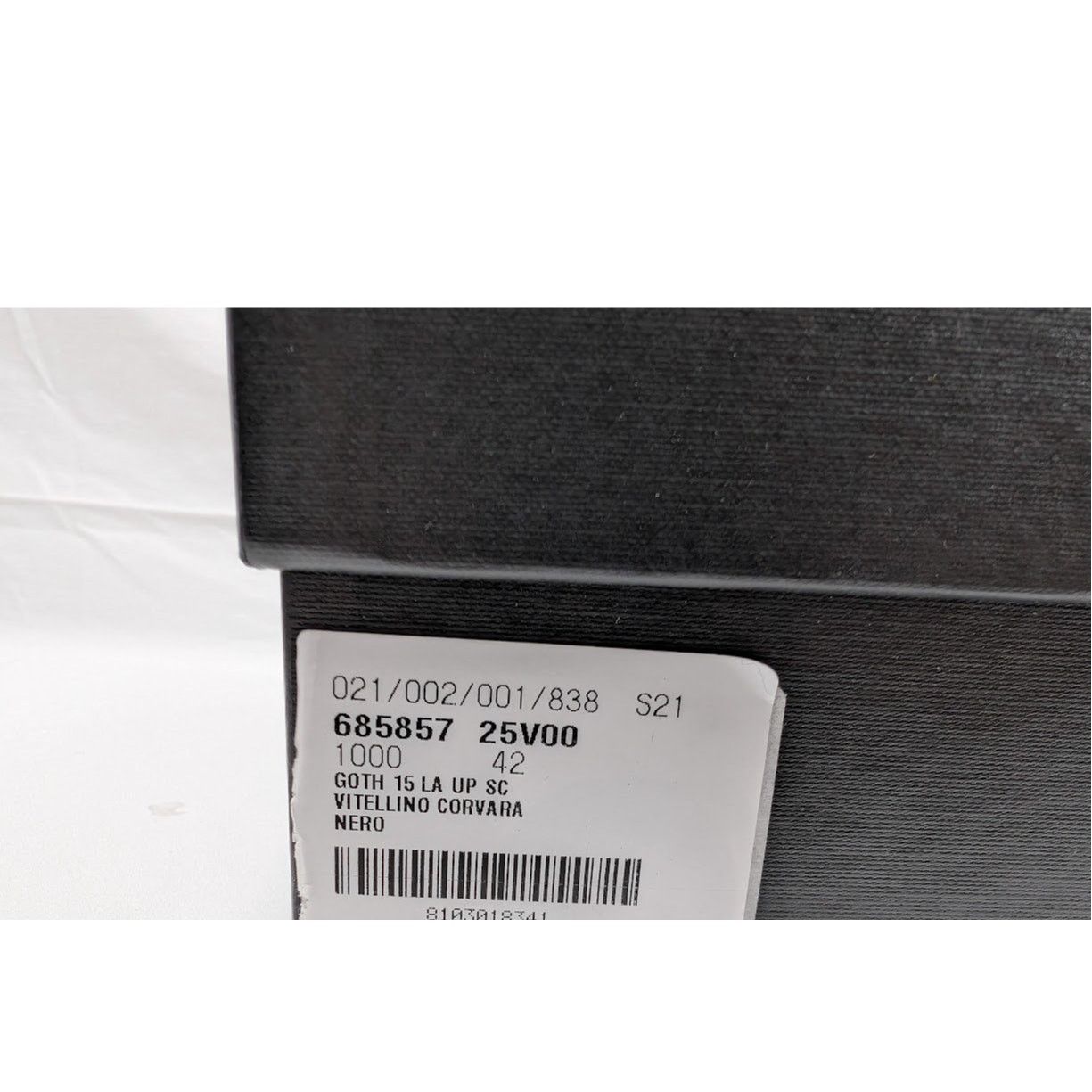 Saint Laurent Paris o1rshd1 Goth 15 Lace Up Shoes in Nero Size US 9 / EU 42 - 21 Thumbnail