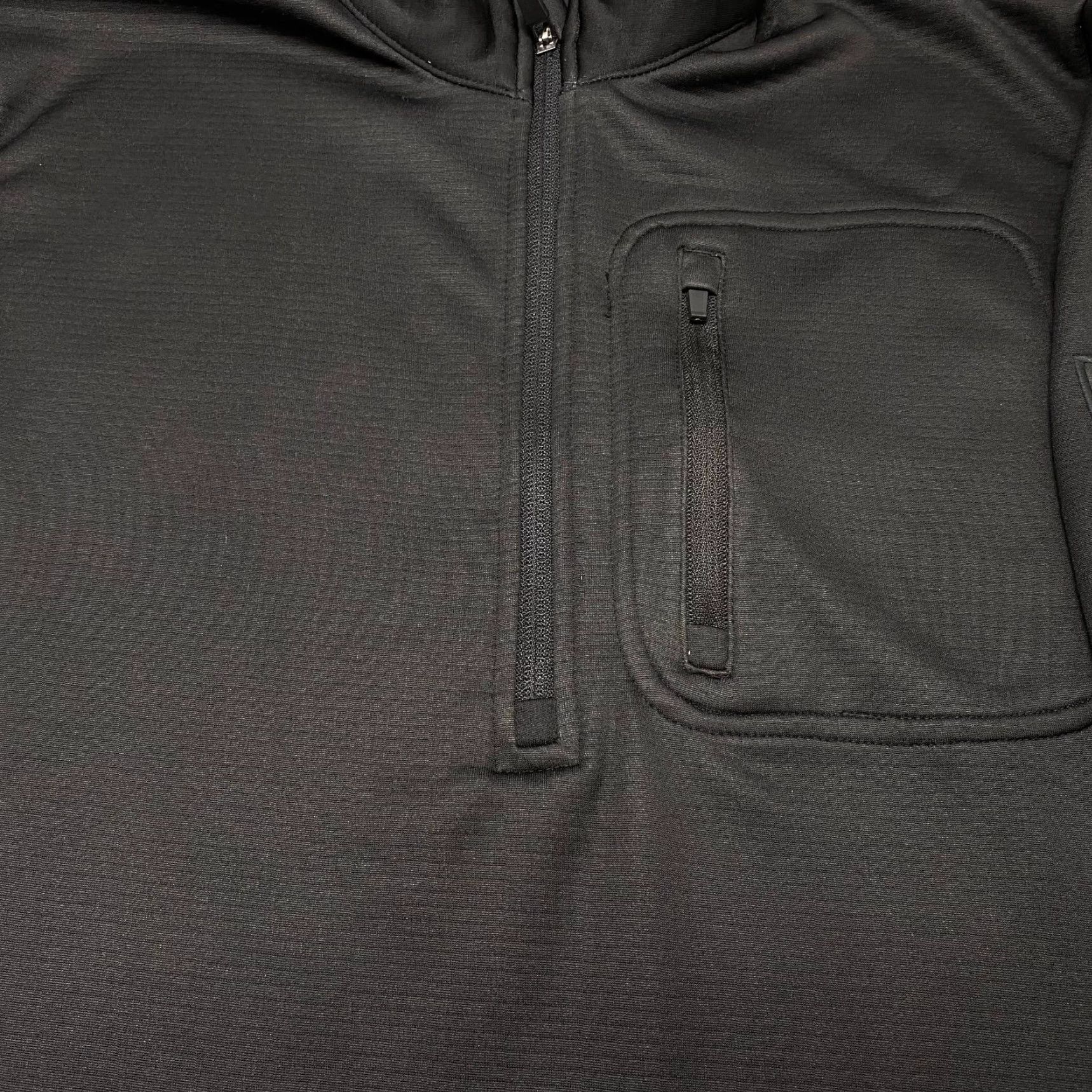 Vintage NWT Grunt Style 1/4 Zip Pullover Jacket Mens Medium Black Waffle Patch Flag Logo Patch Outdoor Patriotic 1/4 Zip Pocket Zip Size US M / EU 48-50 / 2 - 5 Thumbnail