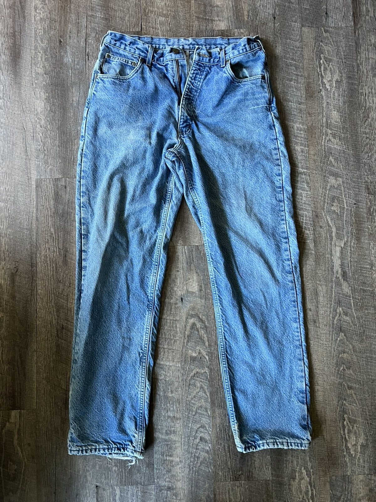 Carhartt Vintage Carhartt flannel lined jeans Size US 36 / EU 52 - 1 Thumbnail