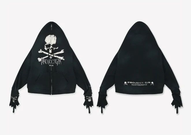 【確実正規品】PROJECT G/R mastermind zygon zip Project g/r × Mastermind JAPAN ZYGON ZIP UP HOODIE stk