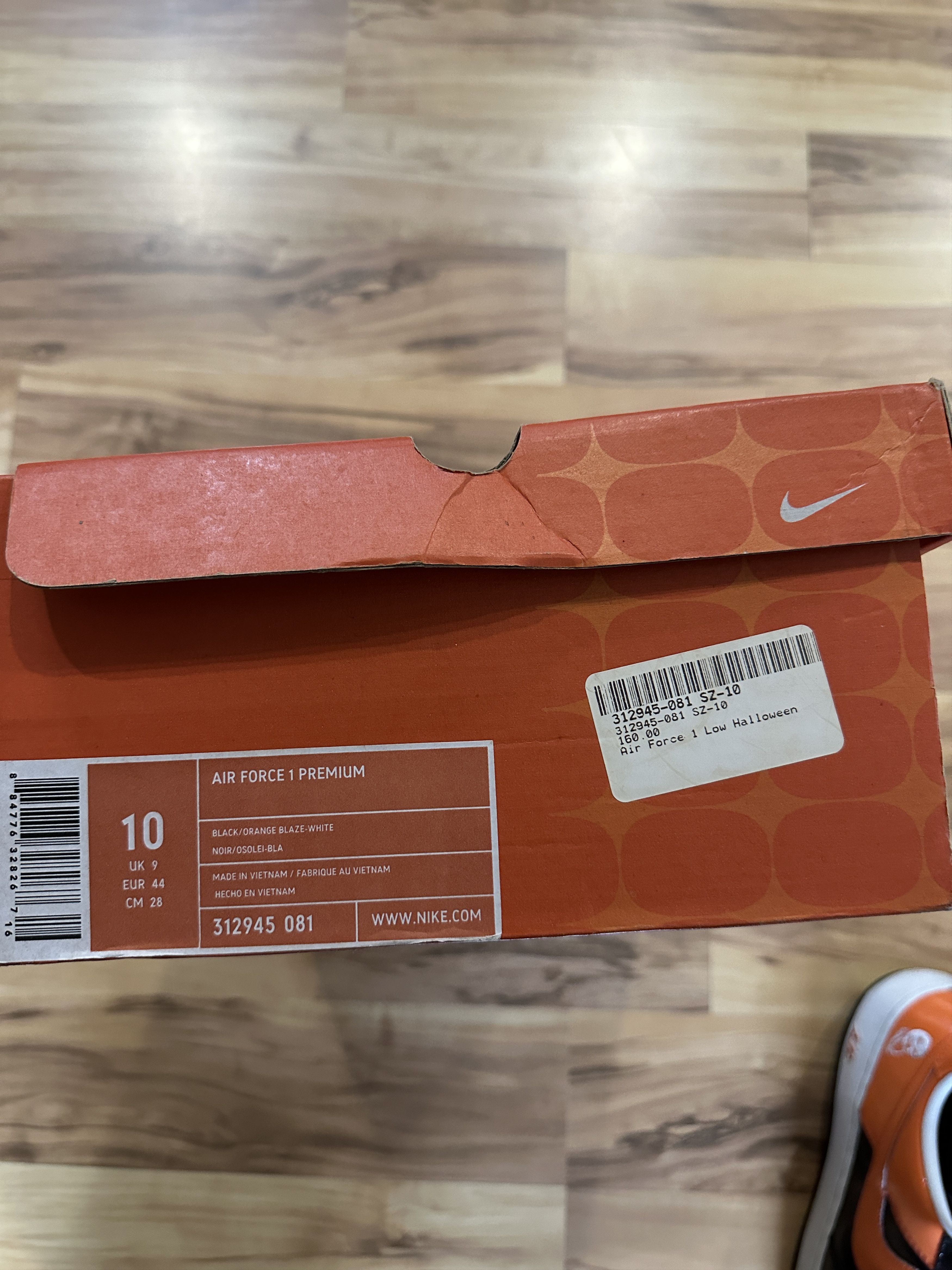 Nike Nike Premium Air Force One Halloween 2005 Size US 10 / EU 43 - 9 Thumbnail
