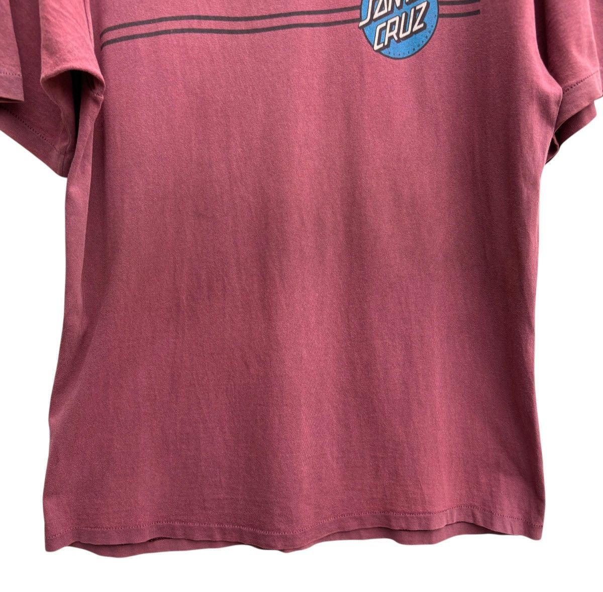 Santa Cruz Skateboards Vintage 90’s Santa Cruz Skateboards OG Logo Distressed Shirt Size US M / EU 48-50 / 2 - 6 Thumbnail