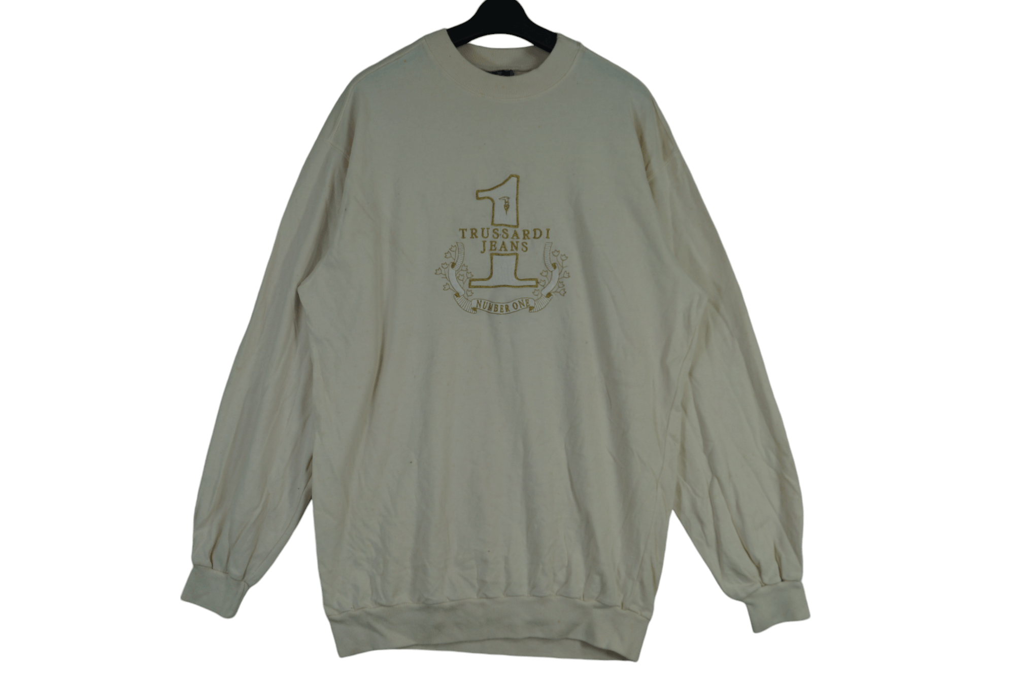 Trussardi Trussardi Number One Sweatshirt Nice Logo Size US L / EU 52-54 / 3 - 1 Thumbnail