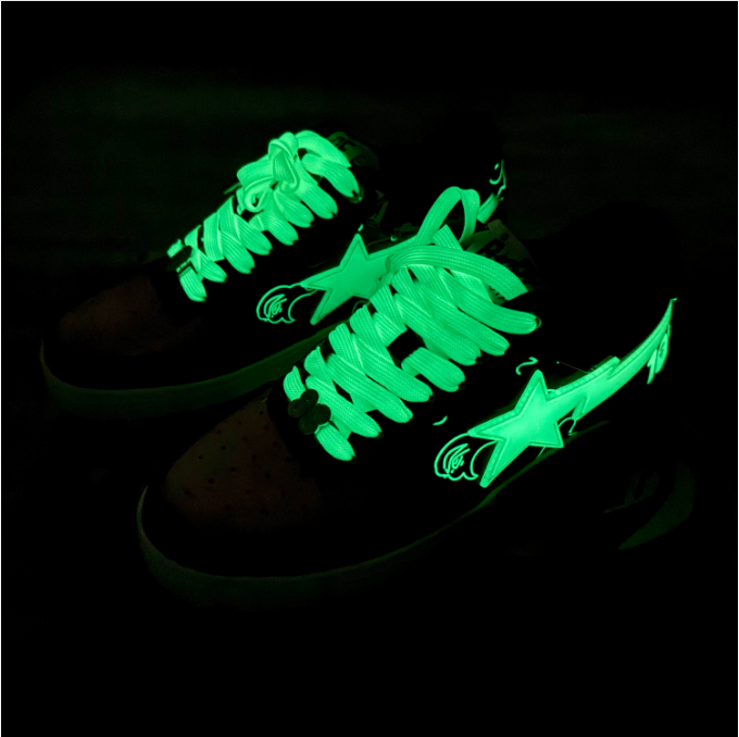 Bape ABATHINGAPE low cut board shoes for men Size US 8 / EU 41 - 2 Thumbnail