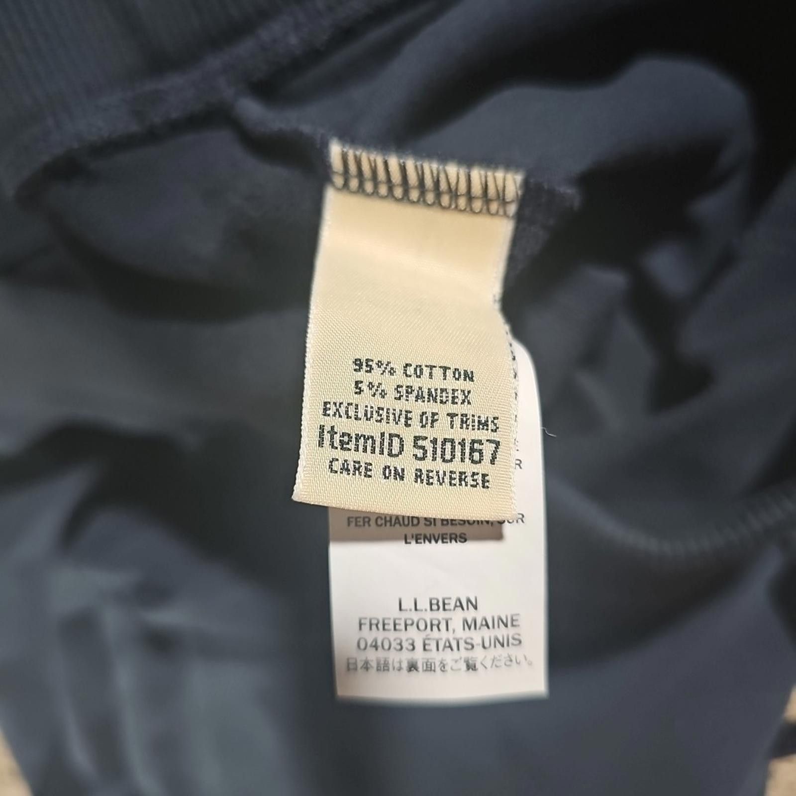 L.L. Bean LL BEAN Ultrasoft Sweats 6" Navy Blue Shorts NWT Size 36" / US 14 / IT 50 - 6 Thumbnail