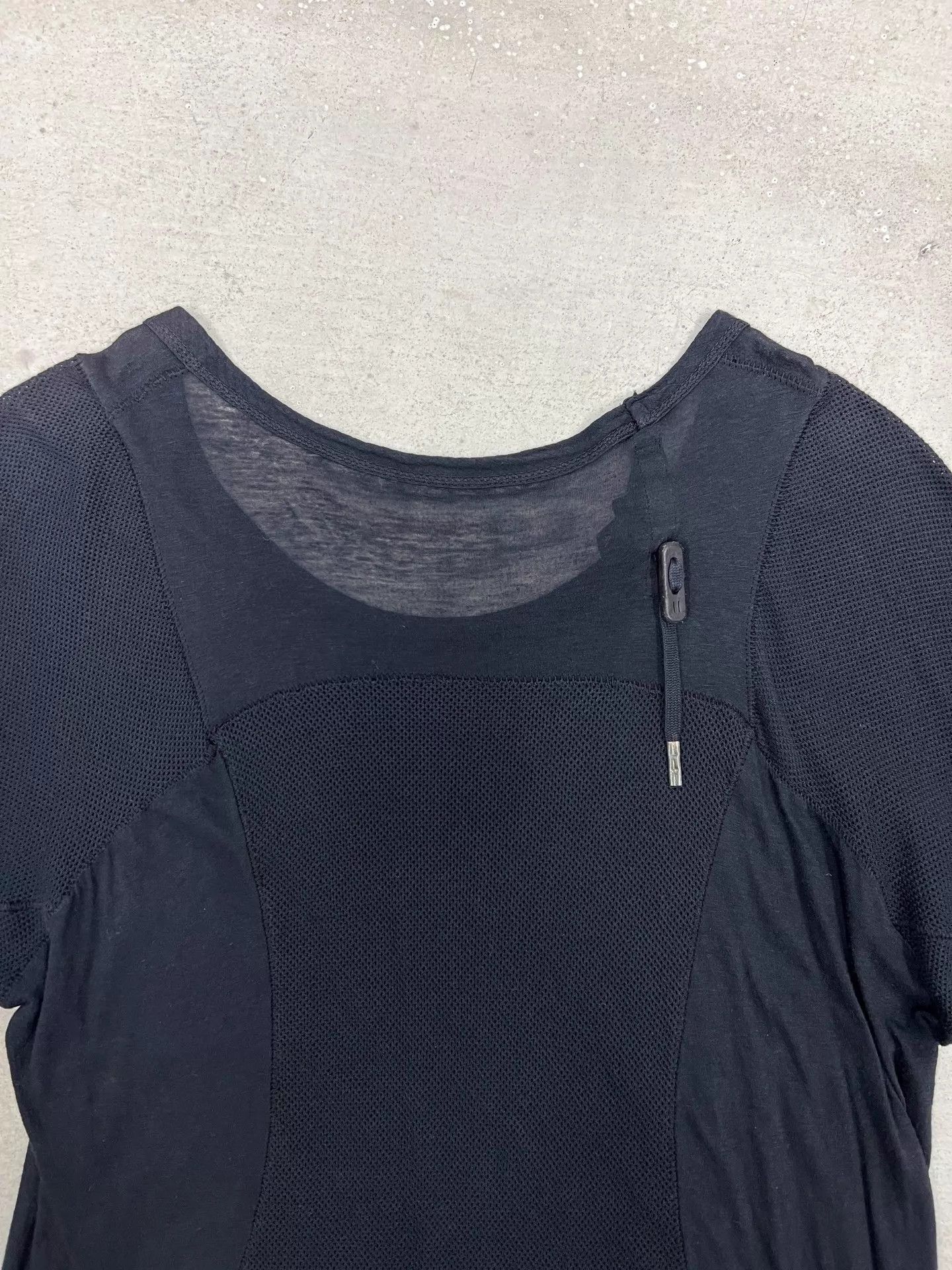 Boris Bidjan Saberi BBS Handmade Mesh & Wool Knit Short-Sleeve T-Shirt S Size US S / EU 44-46 / 1 - 4 Thumbnail