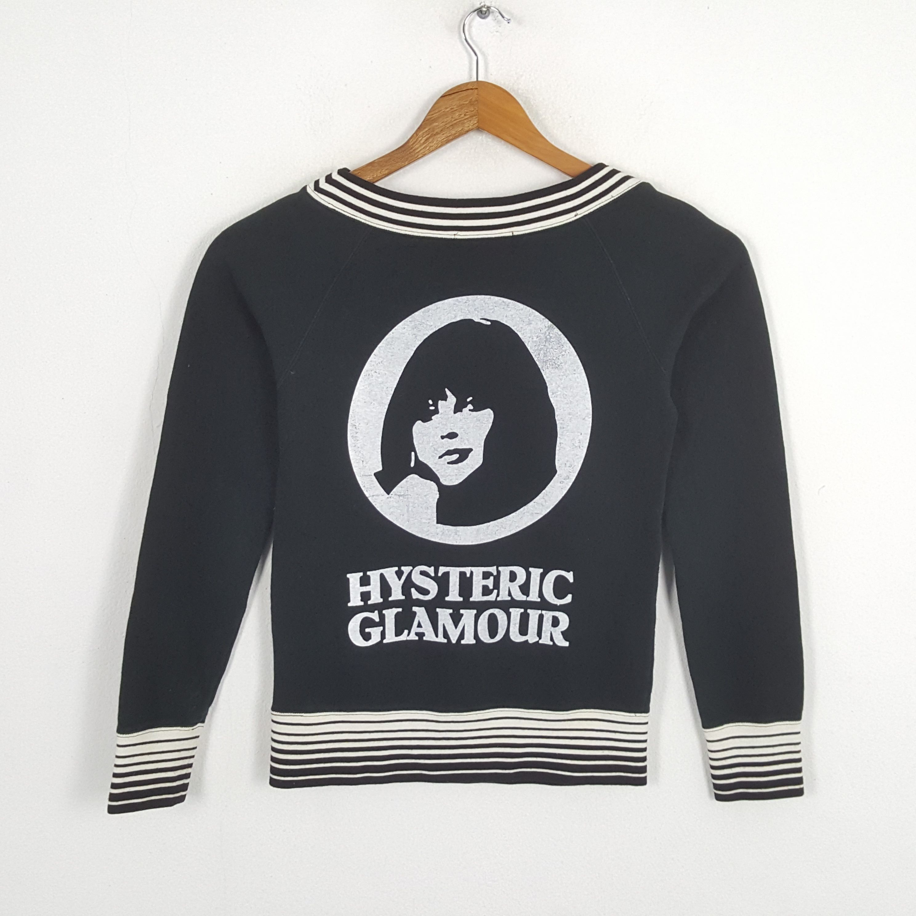 Hysteric Glamour × Japanese Brand × Vintage Vintage HYSTERIC GLAMOUR Japanese Fashion Brand Sweatshirts Size XS / US 0-2 / IT 36-38 - 1 Thumbnail