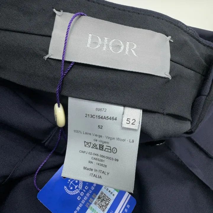 Dior Dior Men's Straight Pleat Casual Pants Size US 44 / EU 60 - 4 Thumbnail