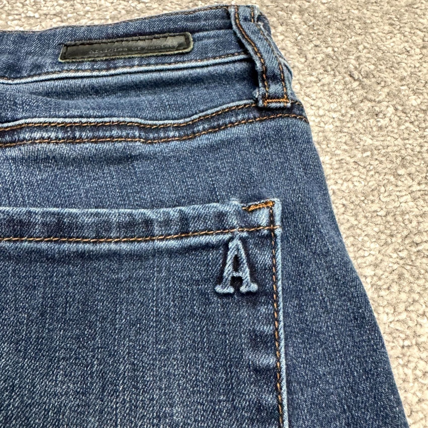 Vintage Articles Of Society Mya Mid Rise Skinny Denim Jeans Womens 28 Blue West End Cut City Streetwear 28 in Blue Womens Jeans Skinny Size 28" / US 6 / IT 42 - 6 Thumbnail