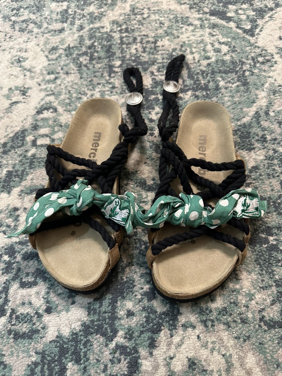 Issey Miyake × mercibeaucoup Mercibeaucoup by Issey Miyake Sandal Size US 5 / EU 37 - 2 Thumbnail