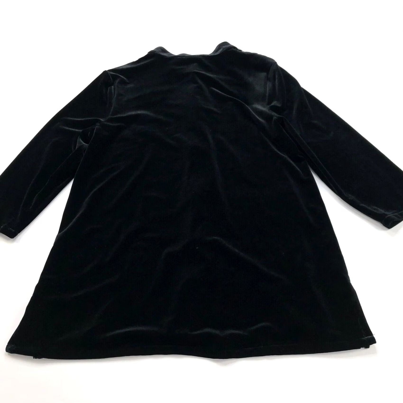 Vintage Chico's NEW Size 1 Velvet Patchwork Jacket Button Long Sleeve Shirt Shirt Womens Regular Black Geometric Button-Up 4 Seasons Casual Womens Size XS / US 0-2 / IT 36-38 - 7 Thumbnail