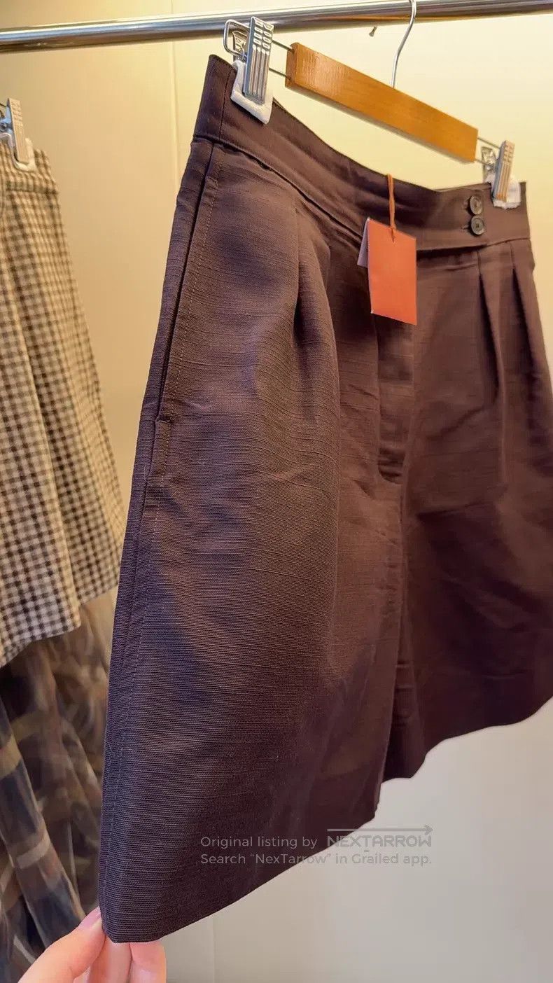 Loro Piana Loro Piana Silk Shorts Size 26" / US 2 / IT 38 - 5 Thumbnail