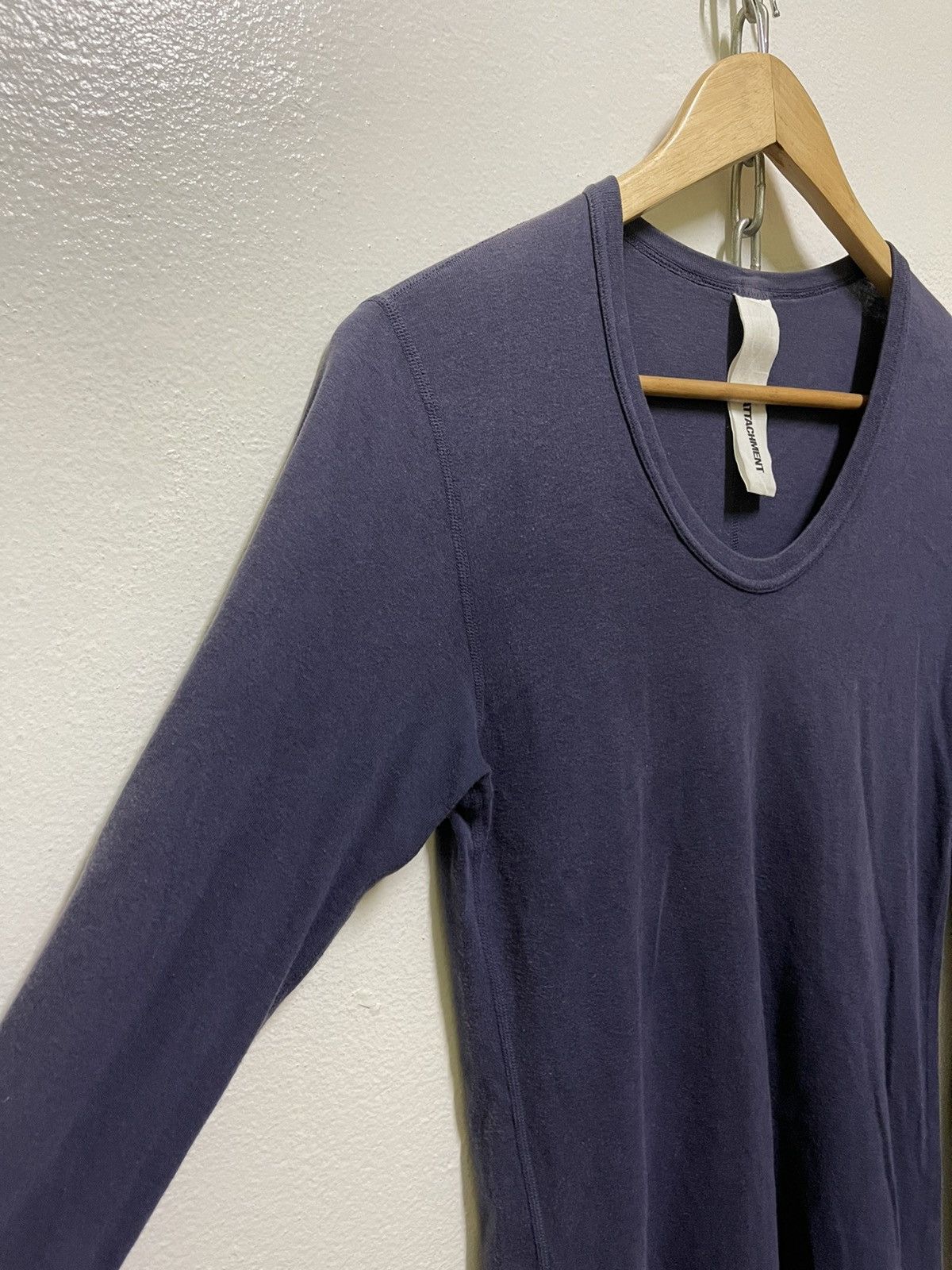 Attachment × Kazuyuki Kumagai Attachment Attachment Long Sleeve Faded Size US S / EU 44-46 / 1 - 2 Thumbnail