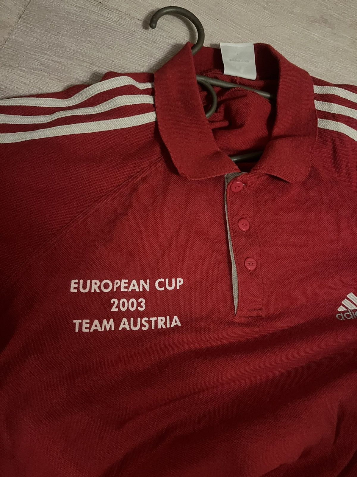 Adidas CRAZY Jersey Adidas Vintage Red - Avan Opium Drip Y2K Size US XL / EU 56 / 4 - 6 Thumbnail
