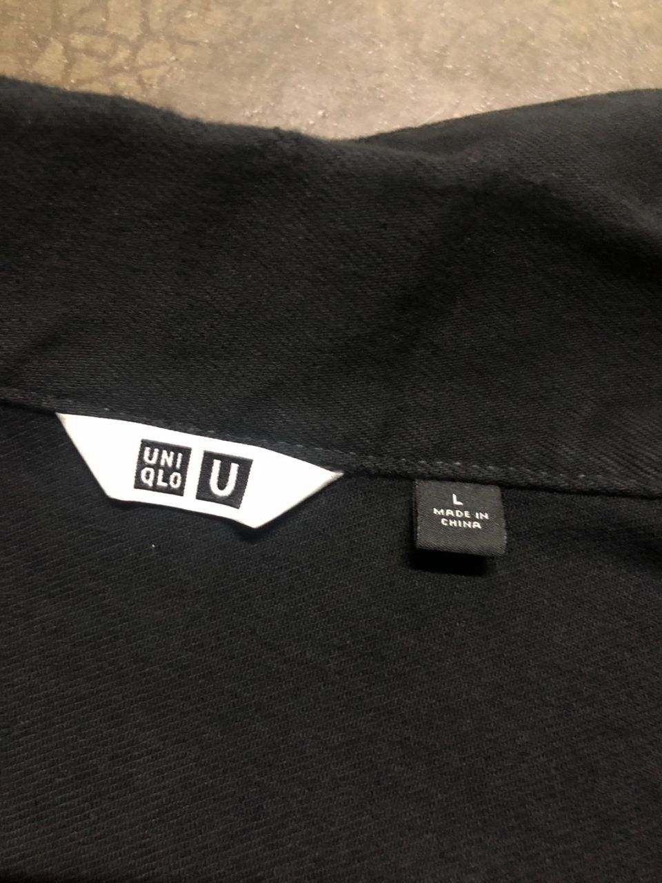 Lemaire × Uniqlo Uniqlo x Lemaire All Black Denim Trenchcoat Size L / US 10 / IT 46 - 12 Thumbnail