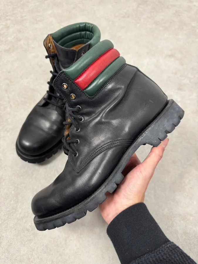 Gucci 2010s Gucci Italian Black Premium Leather Boots Size US 9 / EU 42 - 1 Thumbnail