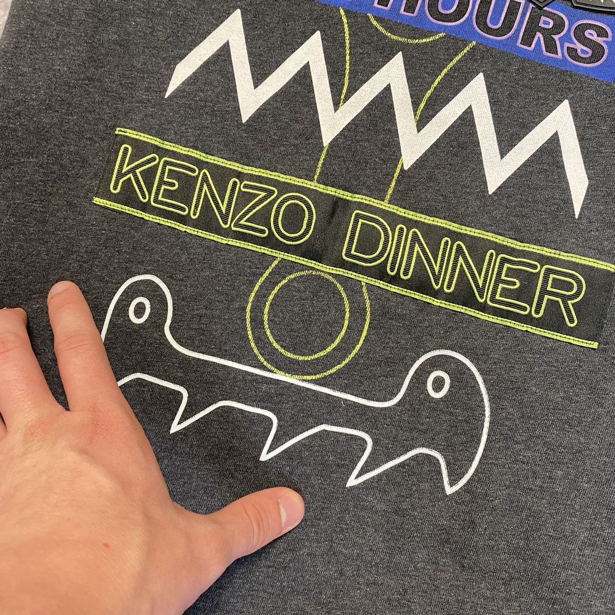 Kenzo Luxury Kenzo Big Logo Streetwear y2k Japanese tee Size US S / EU 44-46 / 1 - 5 Thumbnail
