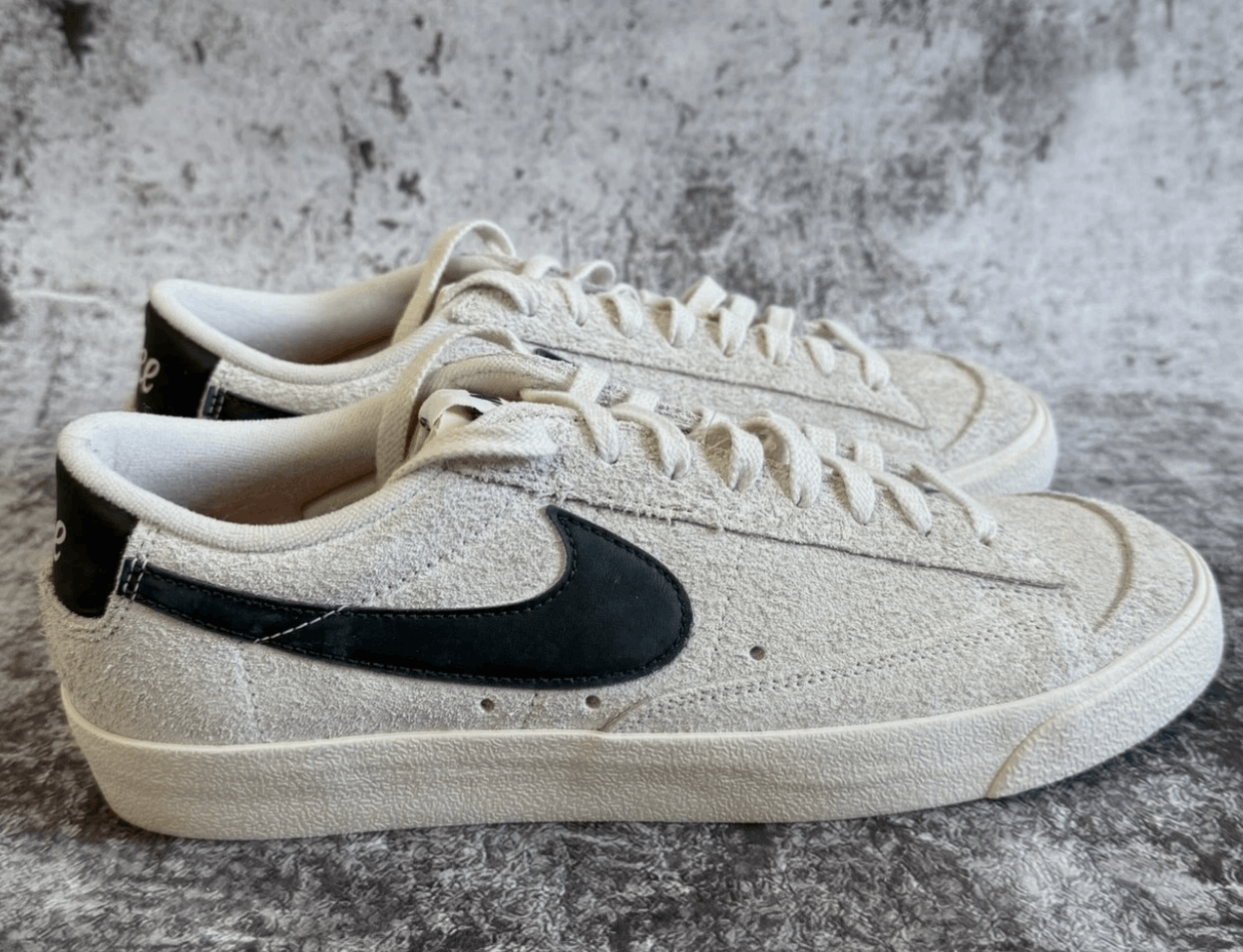 Nike Nike Blazer Low ’77 Vintage Women 11 Phantom Suede Sneakers Size US 11 / IT 41 - 3 Thumbnail