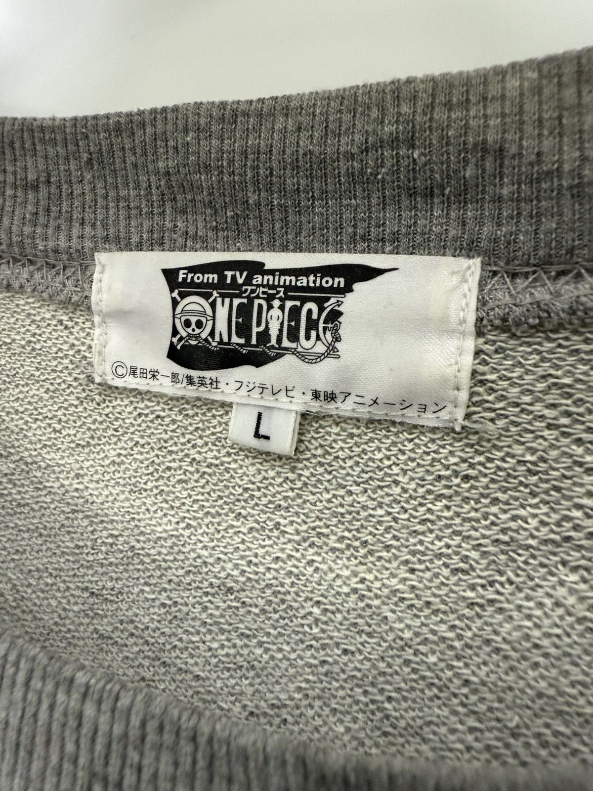 Anime 🔥 One Peace Luffy Pirate Japanese anime Logo Sweatshirt - L Size US S / EU 44-46 / 1 - 8 Thumbnail