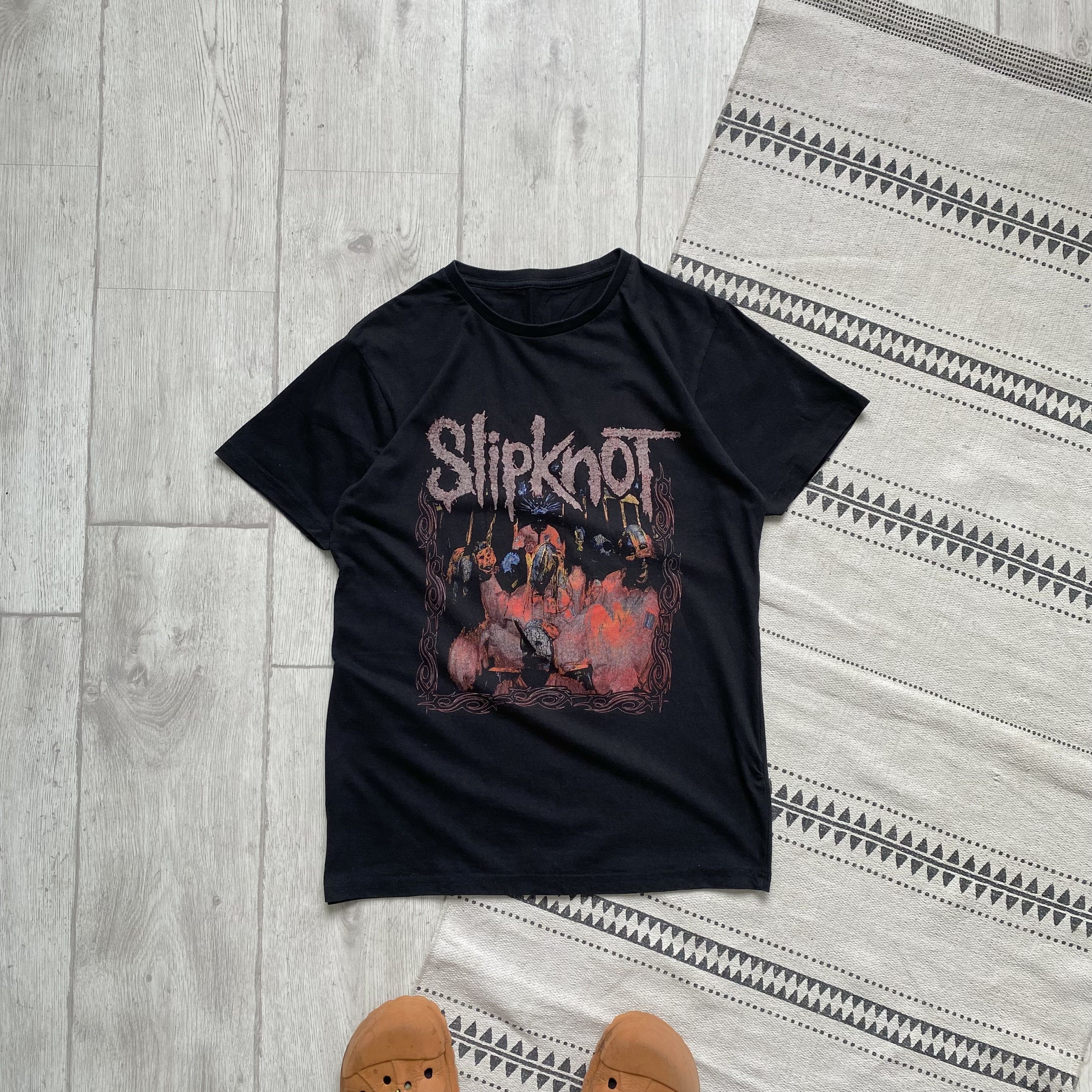 Slipknot Vintage Slipknot tee Skull Rock Band Horror print Heavymetal Size US XS / EU 42 / 0 - 1 Thumbnail